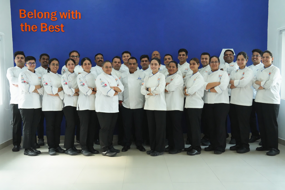 Chefs preparing food